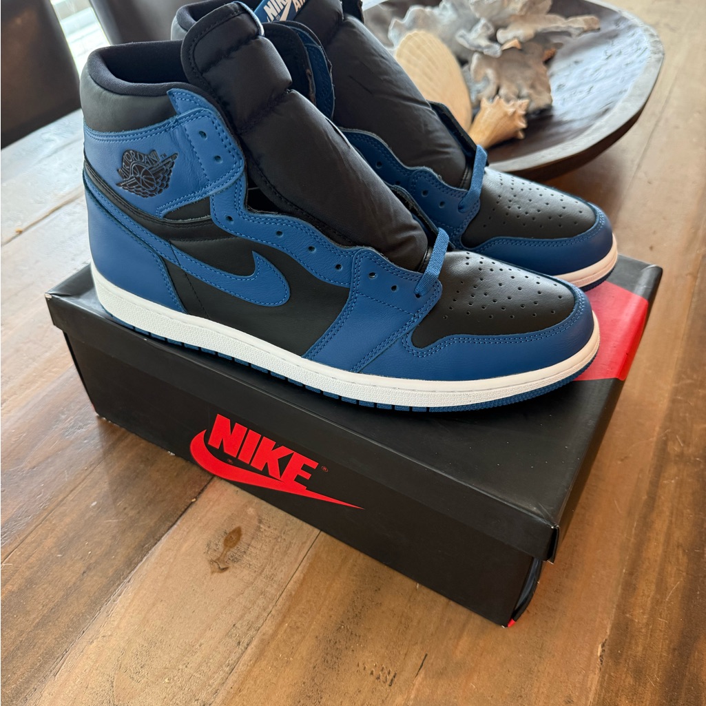 Jordan 1 Retro High Og Dark Marina Blue 2022 Size 14